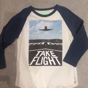 Take flight j crew tee